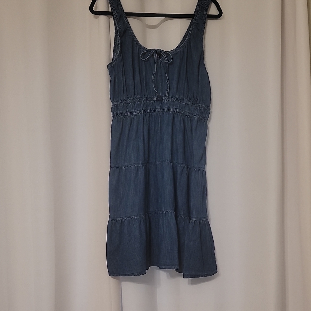 GAP Blue Denim Mini Dress